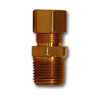 268X4X4 | 1/4X1/4 COMP SAE MA CONNECTR MAF/USA Mid-America Fittings Made in USA | Midland Metal Mfg.