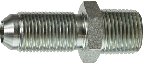 Midland Metal Mfg. 270688 MALE BULKHD CONN 3/4-16 X 1/2, Hydraulic, Bulkhead Fittings Steel 37 Degree JIC Flare, JIC to Male Pipe Bulkhead  | Blackhawk Supply