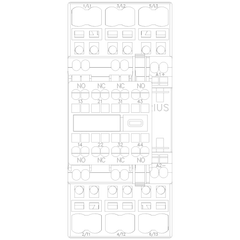 Siemens Electrical 3RT20262FB443MA0 CONTACTOR S0 25A 24VDC 2NO/2NC SPRG  | Blackhawk Supply