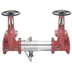 Watts 957-OSY-FS4 Backflow Preventer 957-FS Reduced Pressure Zone Assembly 4 Inch Stainless Steel with Outside Stem & Yoke Resilient Shut-Off Flanged  | Blackhawk Supply