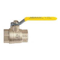94A10901 | Ball Valve 94A-100 Brass 2-1/2 Inch NPT 2-Piece Full Port | Apollo Products