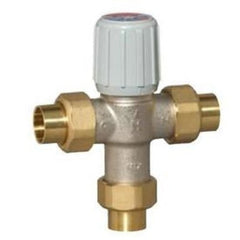 RESIDEO AM101R-UT-1/U Mixing Valve AM-1R Proportional 3/4 Inch Nickel Plated Brass Union NPT EPDM 150 Pounds per Square Inch  | Blackhawk Supply