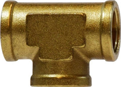 Midland Metal Mfg. 28033 1/4 FIP FG TEE, Brass Fittings, Pipe, Union Forged Tee  | Blackhawk Supply