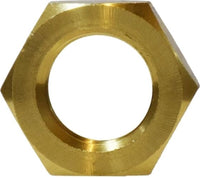 28123 | 1/8 BARSTOCK LOCK NUT, Brass Fittings, Pipe, Lock Nut | Midland Metal Mfg.