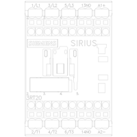 3RT20162SB41 | COUPLNG RELAY S00 9A 24VDC 1NO SPRG | Siemens Electrical