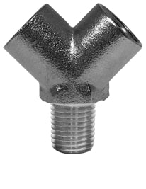 Midland Metal Mfg. 28296 1/4 F X 1/4 F X 1/4 M WYE  | Blackhawk Supply