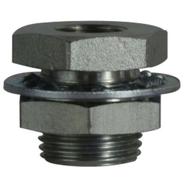 Midland Metal Mfg. 28308 3/8 STEEL BULKHEAD  | Blackhawk Supply