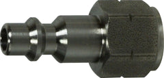 Midland Metal Mfg. 28534SS 1/4 BODY 1/4 FIP IND SS PLUG, Pneumatics, 1/4 Industrial Interchange, Female Plug  | Blackhawk Supply