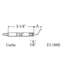 Westwood Products E5-188B Igniter Set of 2 7/16 x 4-1/8 Inch for Carlin Burners E5-188B  | Blackhawk Supply