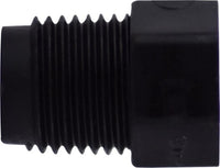 28601B | 1/8 BLACK POLY HEX HEAD PLUG, Plastic Fittings, Plastic Pipe Fittings, Hex Head Plug | Midland Metal Mfg.