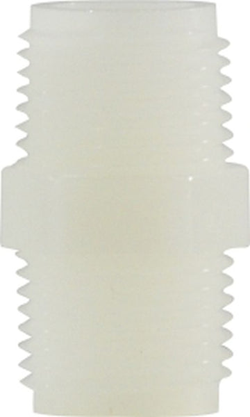 Midland Metal Mfg. 28617W 1-1/4 WHITE NYLON HEX NIPPLE  | Blackhawk Supply