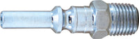 28685 | 1/8MIP LINCOLN INTER. STEEL PLUG, Pneumatics, Quick Couplers, Male Plug Lincoln Interchange | Midland Metal Mfg.