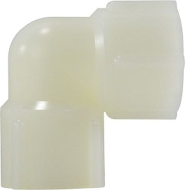 Midland Metal Mfg. 28705W 1 WHITE NYLON ELBOW  | Blackhawk Supply