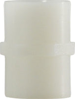 28761W | 1/4 WHITE NYLON COUPLING, Plastic Fittings, Plastic Pipe Fittings, Coupling and reducing couplings | Midland Metal Mfg.