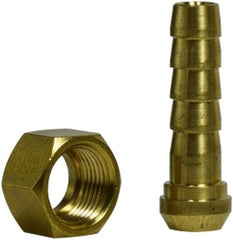 Midland Metal Mfg. 28853 08-08 BRASS HOSE BARB X FEM BSPP SWIVEL  | Blackhawk Supply