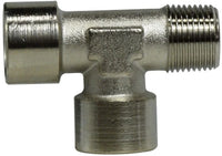 28950 | 1/2X1/2X1/2 BRASS MALE RUN BSPP | Midland Metal Mfg.