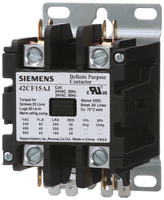 42CF15AJ | Contactor | 42DP | 40A | 2P | Open | 24V | Siemens Electrical