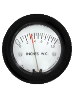 2-5000-25MM-NPT | Differential pressure gage | range 0-25 mm w.c. | 1/8