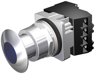 Siemens Electrical 52PP2G5A PP2 | MTD | XFMR 120V | CHR-BLU | 1NO-1NC  | Blackhawk Supply
