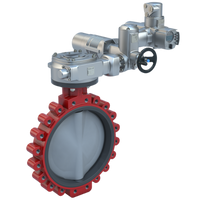 3LSE-24S2C/AU-4068SV | Butterfly Valve | 2 Way | 24 Inch | Stainless Disc | 150 PSI | 120 VAC Non-Spring Return Actuator | Modulating Control | Bray