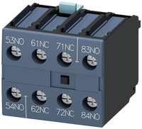 3RH1921-1XA22-0MA0 | AUXILIARY BLK | 2NO+2NC | LOC.DIGIT 5..8 | Siemens Electrical