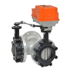 Belimo F7100HD+PKRXUP-MFT-T (N4H) Butterfly Valve | 4" | 3 Way | 600 Cv | w/ Electronic Fail-Safe | 24 -240V | On/Off | SW | NEMA 4XH | WITH HEATER OPTION  | Blackhawk Supply