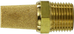 Midland Metal Mfg. 300021 1/8 SINTERED BRONZE MUFFLER, Pneumatics, Pneumatics, Muffler  | Blackhawk Supply