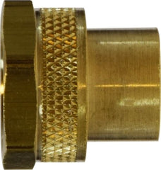 Midland Metal Mfg. 30016 3/4 X 1/8 (FGH X FIP ADAPTER), Brass Fittings, Garden Hose, Rigid  FGH x Female Pipe  | Blackhawk Supply