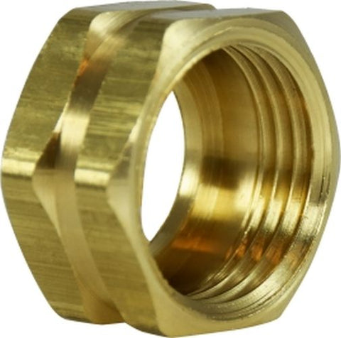 Midland Metal Mfg. 30022 3/4 HEX GARDEN HOSE NUT  | Blackhawk Supply