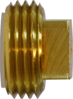 30026 | 3/4 GARDEN HOSE SQUARE HEAD PLUG, Brass Fittings, Garden Hose, Square Head Plug | Midland Metal Mfg.