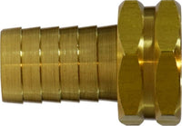 30031 | 3/8 X 3/4 (HB X FGH SWIVEL ADAPT), Brass Fittings, Garden Hose, Female Swivel Only | Midland Metal Mfg.