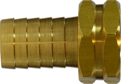 Midland Metal Mfg. 30031 3/8 X 3/4 (HB X FGH SWIVEL ADAPT), Brass Fittings, Garden Hose, Female Swivel Only  | Blackhawk Supply