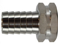 30032SS | 316 SS 1/2 X 3/4 (HB X FGH SWIVEL ADAPT), Brass Fittings, Garden Hose, FEMALE SWIVEL ONLY STAINLESS STEEL 316 | Midland Metal Mfg.