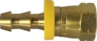 30230LF | 1/4X1/4 (POHB X F 45/37 FL SWVL AB1953), Lead Free, Lead Free Push On, LF Dual PO Swivel | Midland Metal Mfg.