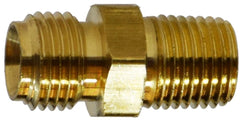 Midland Metal Mfg. 30401 1/4 RT WELDING HOSE ADAPT, Brass Fittings, Hose Barb, Right Hand 9/16  18 #122RWA  Welding Hose Connector  | Blackhawk Supply