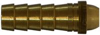 30411 | 1/4 HB BALL END WELDING STEM, Brass Fittings, Hose Barb, Stem Only Welding Hose Connector | Midland Metal Mfg.