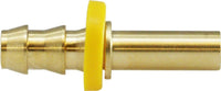 30426 | 3/8 X 1/2 (PO X RIGID TUBE), Brass Fittings, Push On Hose Barb, Rigid Tube Adapter | Midland Metal Mfg.