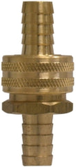 Midland Metal Mfg. 30461 1/2 GH SHORT SHANK SET W/ KNURLED NUT, Brass Fittings, Garden Hose, Short Shank Sets-Knurled and hex nuts  | Blackhawk Supply