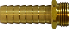 Midland Metal Mfg. 30510 1/2 X 3/4 (HB X MGH 2SHANK ADAPT), Brass Fittings, Garden Hose, Rod Brass  2 Shank  | Blackhawk Supply