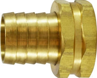 30545 | 1/2 NPSM FE SHORT SHANK, Brass Fittings, Garden Hose, NPSM short shank male female and set | Midland Metal Mfg.