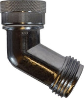 30629 | 3/4 FGH SWVL X MGH 45 ZINC CONN, Brass Fittings, Garden Hose, Zinc Alloy Swivel Hose Connector | Midland Metal Mfg.