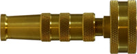 30640 | 3 GH CROSS PATTERN BRASS NOZZLE, Brass Fittings, Garden Hose, 3 Crossed Pattern Brass Nozzle | Midland Metal Mfg.