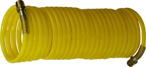 Midland Metal Mfg. 307030 25 FT NYLON COIL AIR HOSE, Pneumatics, Pneumatic Accessories, Nylon Air Coil Hose  | Blackhawk Supply