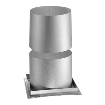 Duravent 6DT-FRS Firestop Radiation Shield DuraTech Adjustable 6 Inch Stainless Steel  | Blackhawk Supply