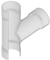 3075-582 | 8X4 PVC REDUCING WYE SOCKET 100PIPXIPS N.P.R. | (PG:320) Spears