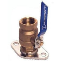 96806136 | Flange Rotating Dielectric Isolation Valves 1 Inch Solder Chrome Plated Steel | Grundfos Circulators