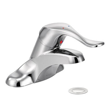 Moen 8420 Lavatory Faucet M-Bition 1 Pivot Lever ADA Chrome 1.2 Gallons per Minute 8420  | Blackhawk Supply