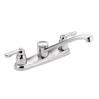 Moen 8780 Kitchen Faucet M-Bition 8 Inch Spread 2 Lever ADA Chrome 1.5 Gallons per Minute  | Blackhawk Supply