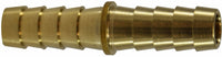 32079 | 1/4 X 1/8 RED. HOSE BARB SPLICER, Brass Fittings, Hose Barb, Mender/Splicer | Midland Metal Mfg.