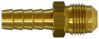 32082 | 1/4 X 3/8 (HOSE BARB X M FLARE), Brass Fittings, Hose Barb, 45 Deg Flare Adapter | Midland Metal Mfg.